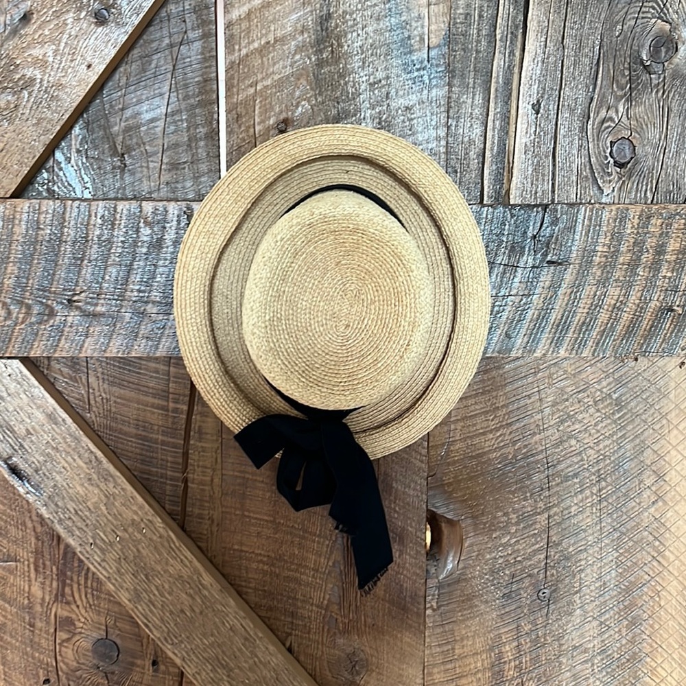 Helen Kaminsky with Black Ribbon- Vintage